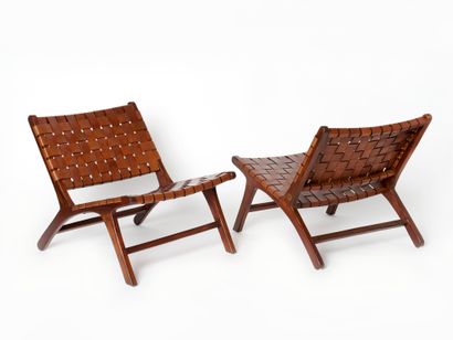 Olivier DE SCHRIJVER (1958)
Pair of 