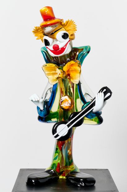 Murano- Italie - Clown
Clown en verre polychrome...