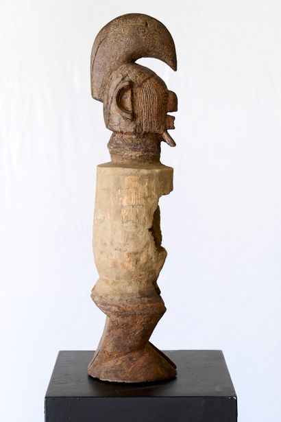 CONGO, Téké ethnic group.
Fetish with hollowed-out...