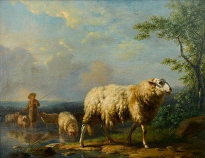 Balthazar Paul OMMEGANCK
(1755-1826), entourage...
