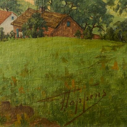 Frans COPPENS (1895 - 1975)
Paysage de flandre....