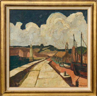 Albert JACQUEMOTTE (1894-1978)
Vue d'une...