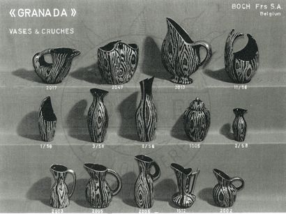 Boch - Keralux - Ernest D'HOSSCHE (1912-1976)
Vase...