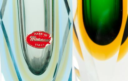 Flavio POLI (1900-1980) - MURANO - Italie
Deux...