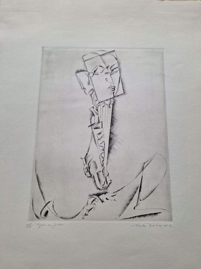 Gravure belge XXe
Farde comprenant 7 gravures...