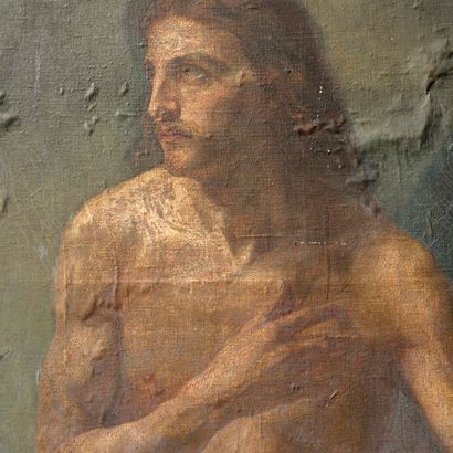 Ecole Romantique, XIXe
Le christ sortant...