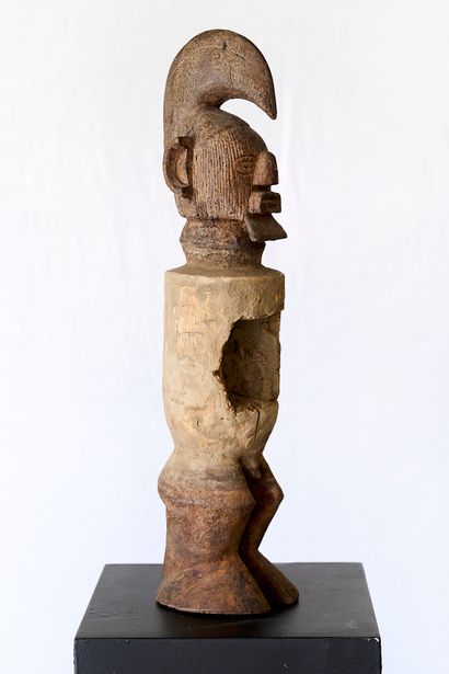 CONGO, Téké ethnic group.
Fetish with hollowed-out...