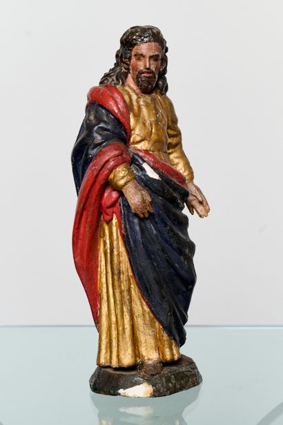 Bois polychromé XVIIIe - Catholica
Statue...