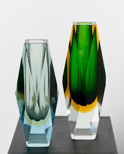 Flavio POLI (1900-1980) - MURANO - Italie
Deux...