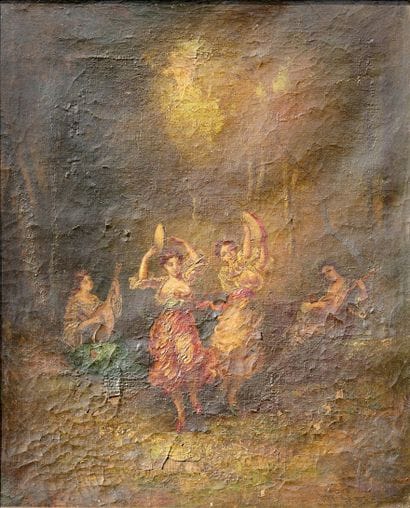 Narcisse Virgile DIAZ DE LA PEÑA (1807-1876)
Danseuses...
