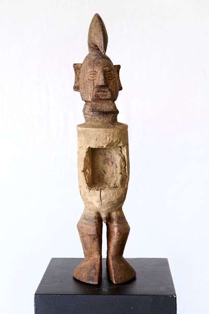 CONGO, Téké ethnic group.
Fetish with hollowed-out...