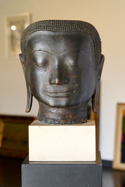Thailand - Siam- U Tong Buddha
Bronze Buddha...