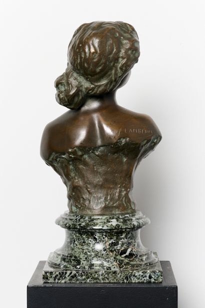 Jef LAMBEAUX (1852 - 1908)
Buste de jeune...