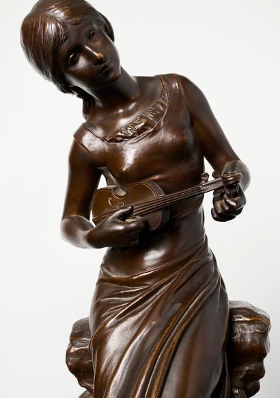 Mathurin MOREAU (1822-1912)
La Musique (Allegory...