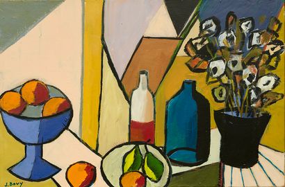 Jacques BOVY (1936-2024)
Purist still life....