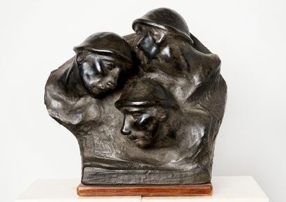Georges WASTERLAIN (1889-1963)
Three miners....