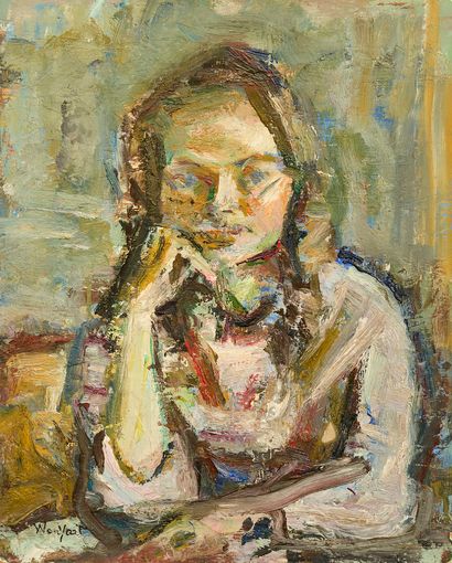 Marius WOULFART (1905-1991)
Portrait of a...
