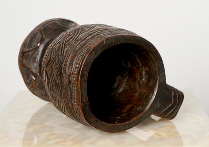 Tribal art - Congo - KUBA ethnic group.
Wooden...