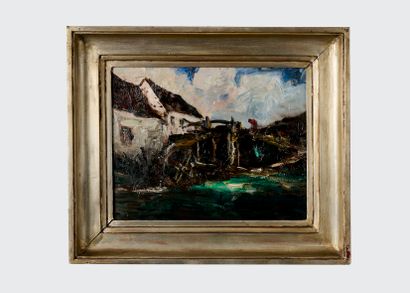 Armand G. G. JAMAR (1870-1946)
Paysage au...