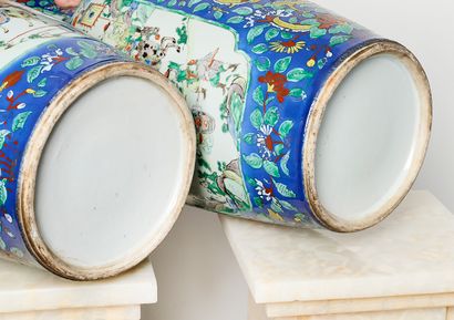 China QING era, 19th century
Pair or faux-pair...