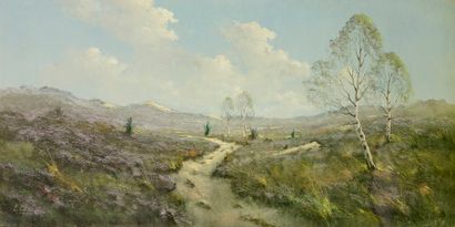 Garstin COX (1892-1933)
Landscape with birch...