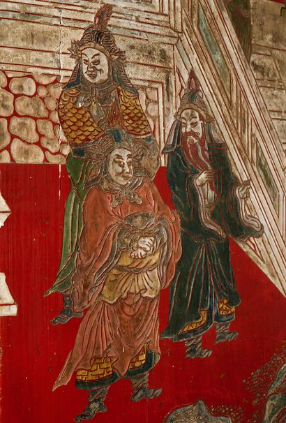 China , QING era
Important double-sided ten-panel...