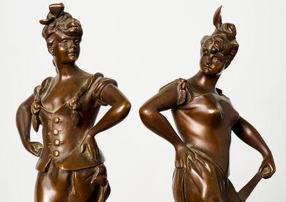 Antoine NELSON (1849-1910)
En Carnaval. Pair...