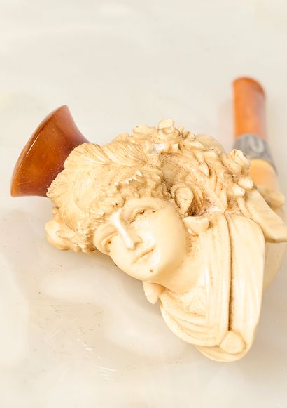 Pipomanie - Tabacophilie - Meerschaum pipe
Meerschaum...