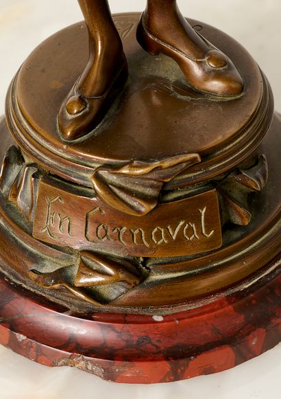Antoine NELSON (1849-1910)
En Carnaval. Pair...