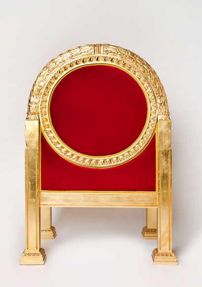 Napoleon I throne after JACOB-DESMALTER
After...