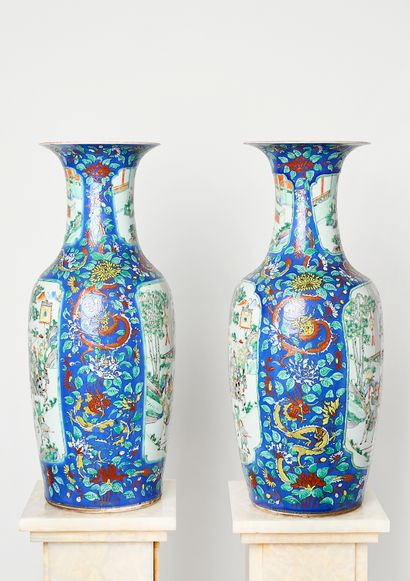 China QING era, 19th century
Pair or faux-pair...