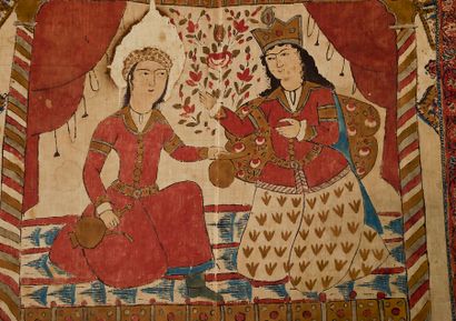 Hajji ABDULLAH (XIXth) - Iran- Qajar art-...
