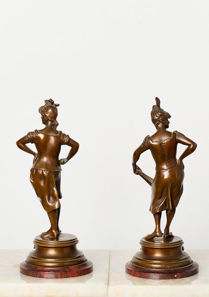 Antoine NELSON (1849-1910)
En Carnaval. Pair...