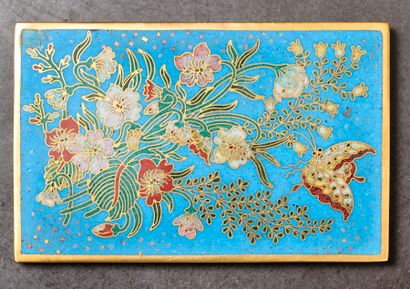 China - late Qing
Paperweight in brass and...