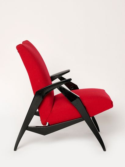 50s design
Three armchairs with seat height...