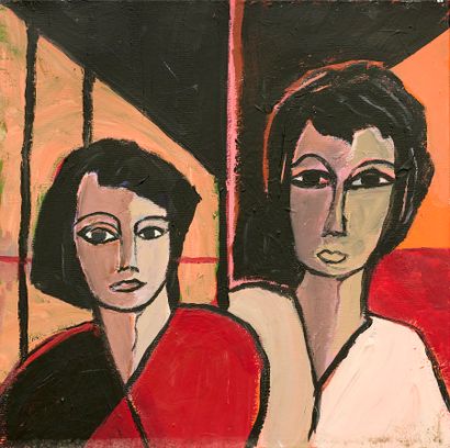 Jacques BOVY (1936-2024)
Portrait of a duet...