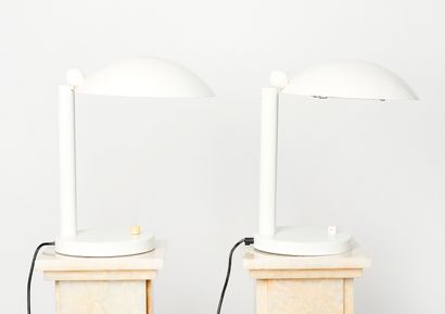 Leonardo MARELLI (1927-2012)
Pair of lamps...