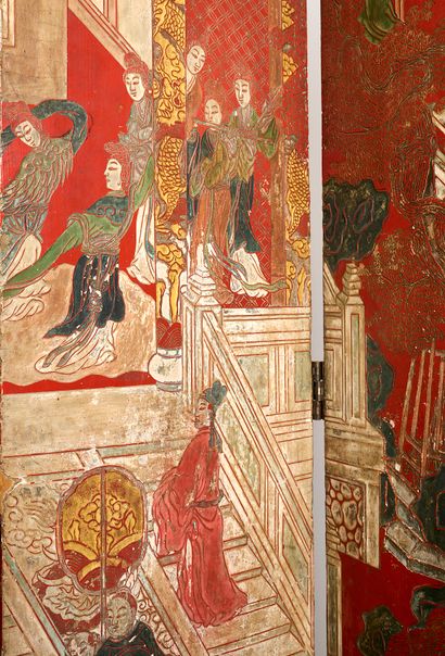 China , QING era
Important double-sided ten-panel...