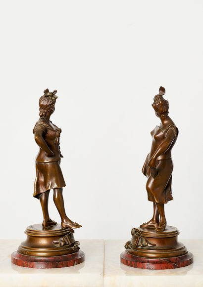 Antoine NELSON (1849-1910)
En Carnaval. Pair...