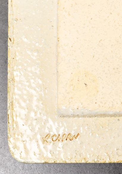 Roger CAPRON (1922-2006)
Stoneware tile with...