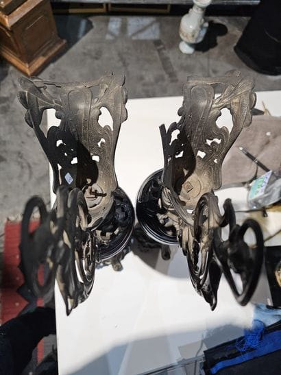 Pallme KOENIG (KÖNIG) or KRALIK - Art Nouveau
Pair...