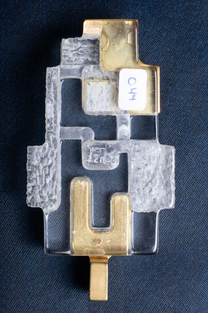 Modernist school
Abstract pendant. Plexiglas...