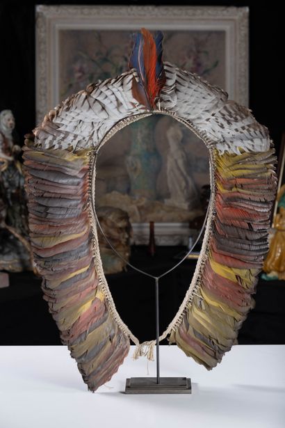 Brazil, Amazonia
Large Oko-aré tiara, Mekragnoti...