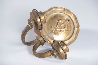 Historicism 19th century
Suite of 4 brass...