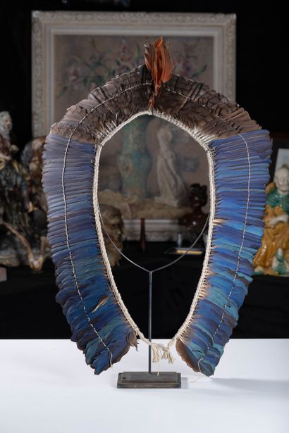 Brazil, Amazonia
Large Oko-aré tiara, Mekragnoti...