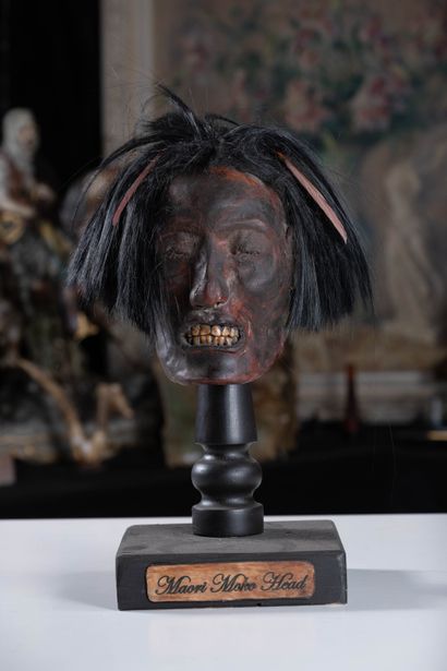 MAORI culture, New Zealand (Replica made...