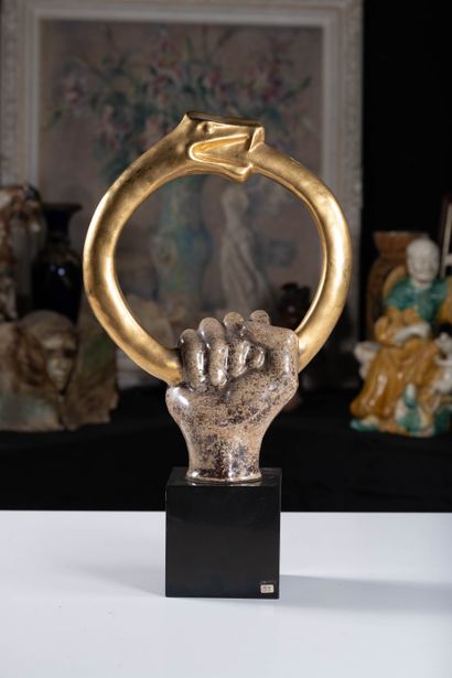 Roger DUTERME (1919-1997)
Fist clutching...