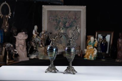 Pallme KOENIG (KÖNIG) or KRALIK - Art Nouveau
Pair...
