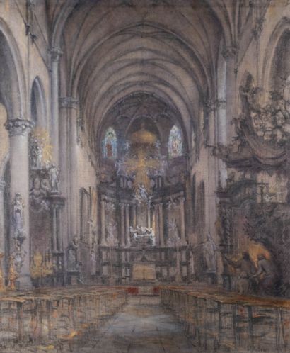 Leopold MULLER (1879-1961)
View of Saint...