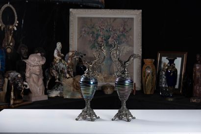 Pallme KOENIG (KÖNIG) or KRALIK - Art Nouveau
Pair...